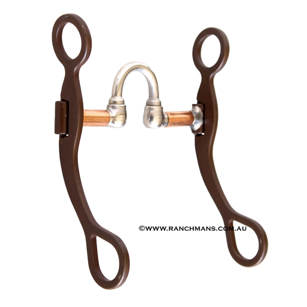 Ranch Roping Bits Ranchmans Antique Finish Ranch Correction Bit